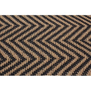 Panca etnica in legno Nero KHAT TAMIL 176x86x h46 cm