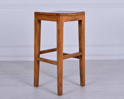 2xSgabello in legno multicolore 35x35x75h cm