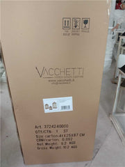 Lanterna legno 1-3 marrone scuro rettangolare cm 40x24h85
