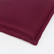 Cuscino lettino esterno in tessuto bordeaux Poly