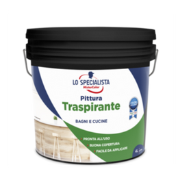 Pittura traspirante bianca Lo Specialista 4 litri