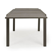 Tavolo per esterno allungabile in alluminio Caffè HILDE YK14 160-240x90x h75 cm