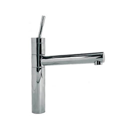 Rubinetto miscelatore per lavabo cucina finitura cromo h.30,5x20 cm