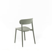Sedia in polipropilene grigio chiaro 48x52x77,5h cm