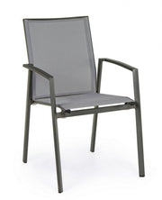 Sedia arredo giardino alluminio antracite Cruise