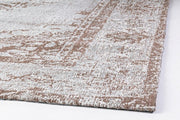 Tappeto cotone azzurro Siria cm 140 x 200