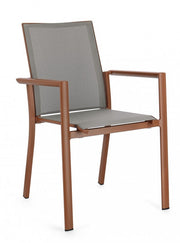 4x Sedia C-Br Konnor Terracotta