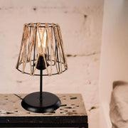 Lampada da tavolo in iuta Evren D.20xh 33 cm