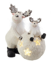 2x Decorazione 2F Forrest Renna Sfera C