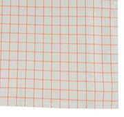 Tovaglia quadri arancio jm-2155 cm. 140x 140