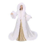 Donna resina bianco cm18,5x15h24
