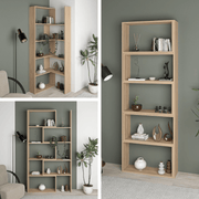 Libreria Wish estensibile angolare rovere 200h EFFEZ