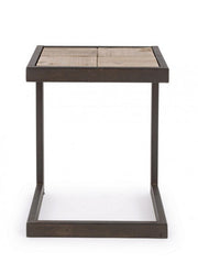 Sgabello industrial bar Blocks 47h cm