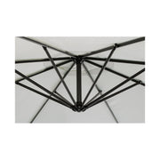 Ombrellone da giardino con braccio a 360°Texas cm 300x h260 Antracite-Natural