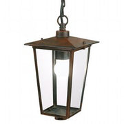 Lampada Sospesa in Alluminio Pressofuso con Diffusori in Vetro Trasparente ruggine