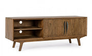 Mobile porta tv 2 ante in legno stile vintage