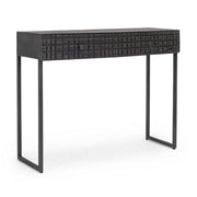Consolle Dorset  2 cassetti stile industriale