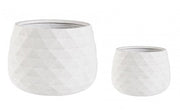 Set2 P.Vaso Pyramid Ciotola Bianco