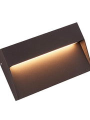 Applique tonda in alluminio pressofuso con diffusore satinato - 6W, 777 lumen grafite