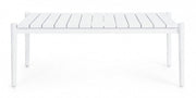 Tavolino Calypso bianco 110x60 cm