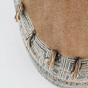Pouf in cotone stile etnico TILAK Desert diametro 50x h35 cm