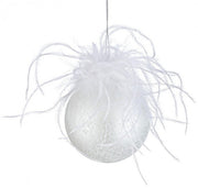 12x Pendaglio Vt Plumette Bianco D80