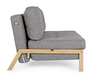 Divano Letto 2 posti Hayden grigio