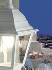 Applique Piccola In Basso E27  linea nano  bianco