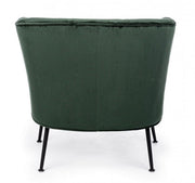 Poltrona verde stile design