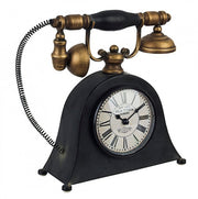 Orologio in ferro da tavolo Charles telefono