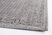 Tappeto moderno Panama grigio scuro 160x230 cm