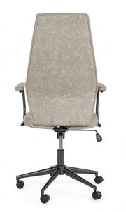 Poltrona ufficio grigio chiaro Jamie