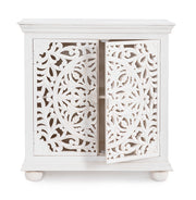 Credenza 2 ante legno bianco Alinta cm 96 x 43 x 98