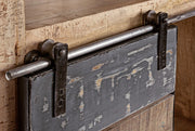 Libreria 1 anta 4 piani legno Tudor cm 71 x 34 x 163