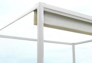 Gazebo alluminio milwaukee c/telo elettrico 3x3m x 2.5h