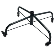 Base albero solo base metallo nero con ruote cm60