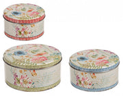 4x Set3 Scatola Poesia Fiorito