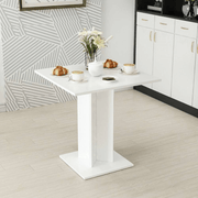 Tavolo Xeon bianco quadrato 72x72