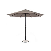 Ombrellone da giardino Tortora KALIFE diametro 300x h242 cm