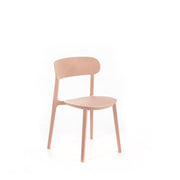 Sedia in polipropilene rosa antico 48x577,5h cm