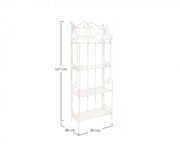 Scaffale Emily 4 Piani cm 59 x 28 x 167 h