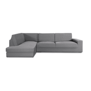Copridivano Jaz angolare sinistro grigio 350-500