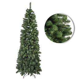 Albero monte Vettore slim verde 1217 rami cmø84h240