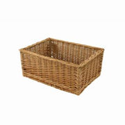 Cesta espositore vimini rettangolare cm45x40h15