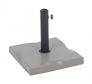 Base ombrellone quadrata cemento Salonicco 25 kg  cm 44,5 x 44,5 x 37,5