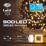 Catena lineare 900 LED TRADITIONAL 36,5m in bobina