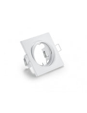 Faretto da Incasso Quadrato Jura 1xGU10 Bianco 8x8 cm Trio Lighting