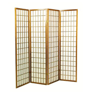 Separe paravento in carta di riso naturale cm 180  x 180 h