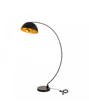 Lampada da terra Lucia in metallo nero STS