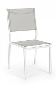 Sedia Hilde bianco Cloud da esterno cm 46 x 57 x 88 h